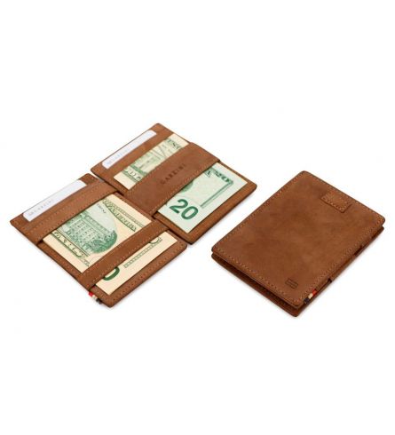 Garzini Cavare Magic Wallet Java Brown