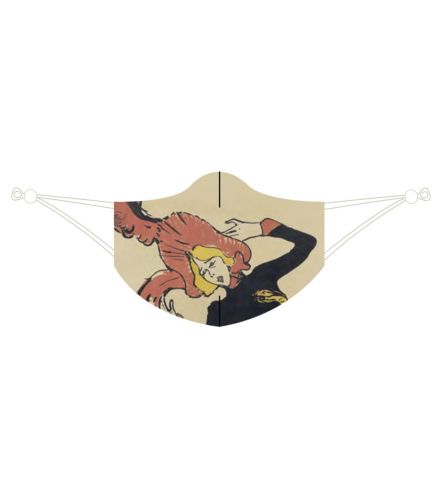 Loqi Mask Toulouse Lautrec - Jane Avril
