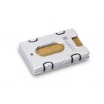 Wallum M1 Kreditkartenetui Silber
